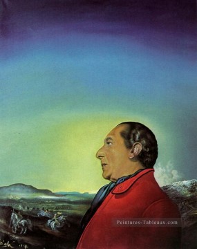  surrealism - The Duke of Urbino Portrait of Count Theo Rossi Di Montelera 1957 Cubism Dada Surrealism Salvador Dali